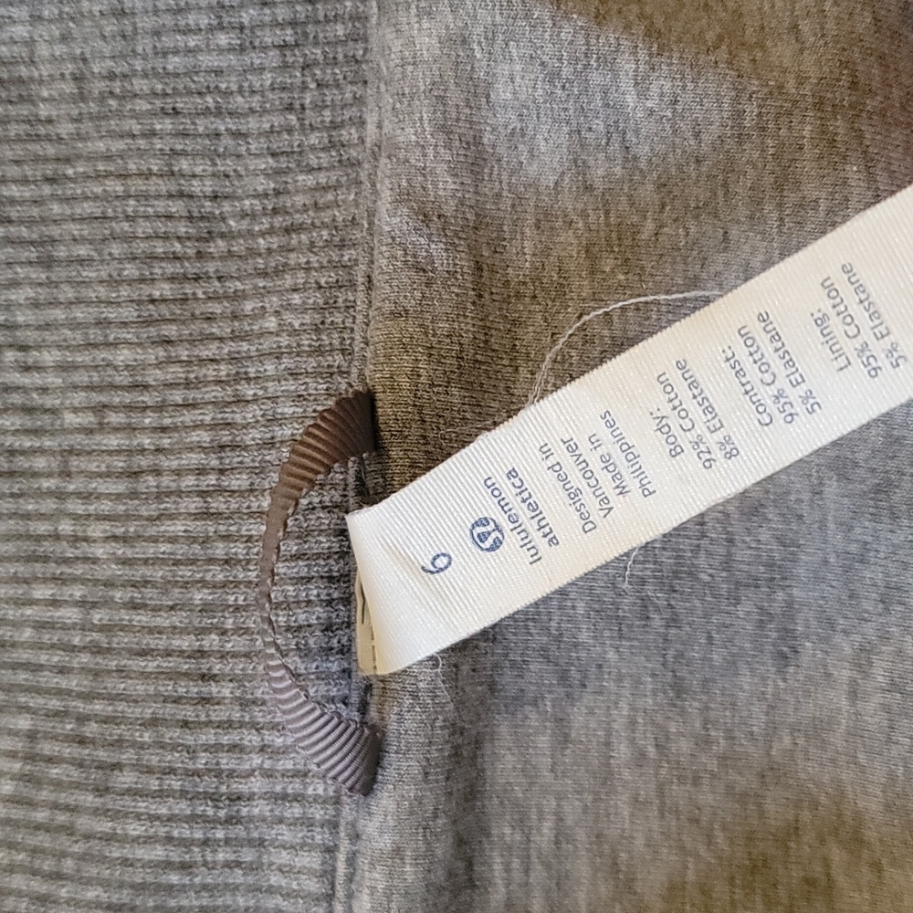 Lululemon Belle Wrap Heather Grey 6 - Picture 4 of 9